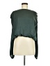 ANONYME 100% Polyester Green Long Sleeve Blouse Size M - photo 1