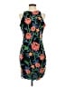Neiman Marcus Print Black Cocktail Dress Size S - photo 1