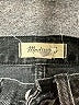 Madewell 100% Cotton Chevron-herringbone Gray Jeans Size 23 waist - photo 7