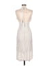 Lush 100% Polyester Ivory Cocktail Dress Size M - photo 2