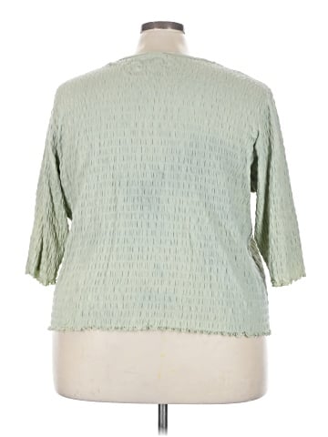 Denim & Co 3/4 Sleeve T-Shirt (view 2)