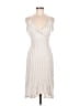 Lush 100% Polyester Ivory Cocktail Dress Size M - photo 1