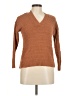 C&C California 100% Cotton Orange Brown Pullover Sweater Size M - photo 1