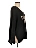 Miracle 100% Polyester Black Pullover Sweater Size L - photo 4