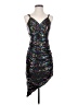 Grace Karin Metallic Silver Cocktail Dress Size S - photo 1