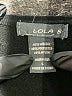 Lola Black Long Sleeve Top Size L - photo 7