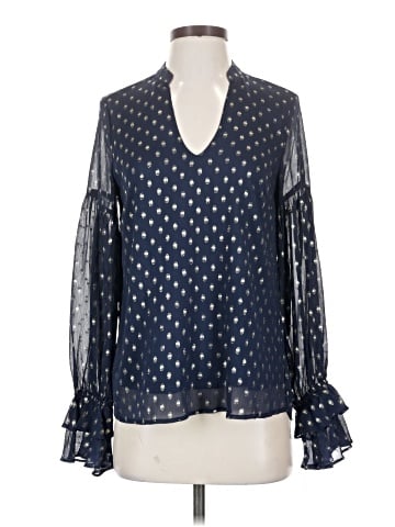 Listicle Long Sleeve Blouse (view 1)
