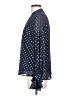 Listicle 100% Polyester Polka Dots Blue Long Sleeve Blouse Size S - photo 5