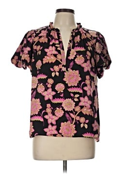 Rose + Olive Short Sleeve Blouse