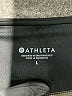 Athleta 100% Polyester Camo Green Athletic Shorts Size L - photo 3