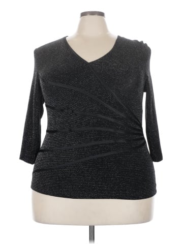 Connected Apparel 3/4 Sleeve Top (view 1)