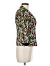Nanette Lepore Floral Black Blazer Size 6 - photo 4