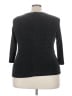 Connected Apparel Gray 3/4 Sleeve Top Size 3X - photo 2