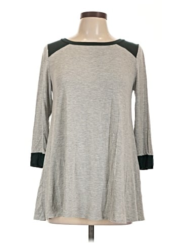 emerald 3/4 Sleeve T-Shirt (view 1)