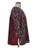Catherines Paisley Burgundy 3/4 Sleeve Blouse Size 0X - photo 4