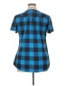 Unbranded Blue Short Sleeve Blouse Size XL - photo 2