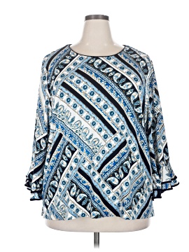 Karl Lagerfeld Paris 3/4 Sleeve Blouse