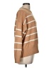 Moon & Madison Stripes Tan Pullover Sweater Size M - photo 4