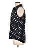 Tommy Hilfiger Polka Dots Black Sleeveless Blouse Size L - photo 5