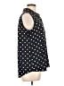 Tommy Hilfiger Polka Dots Black Sleeveless Blouse Size L - photo 4