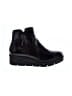 Clarks Black Burgundy Ankle Boots Size 9 1/2 - photo 1