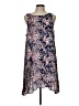 Roxy 100% Viscose Paisley Blue Casual Dress Size L - photo 1