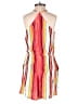 Express 100% Rayon Color Block Pink Romper Size XS - photo 2