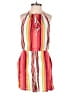 Express 100% Rayon Color Block Pink Romper Size XS - photo 1