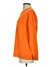 Kinross 100% Cashmere Solid Orange Cashmere Pullover Sweater Size S - photo 5