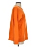 Kinross 100% Cashmere Solid Orange Cashmere Pullover Sweater Size S - photo 4