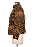 Carlisle 100% Acetate Animal Print Brown Jacket Size 10 - photo 5