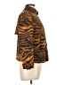 Carlisle 100% Acetate Animal Print Brown Jacket Size 10 - photo 4