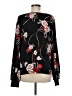 Unbranded 100% Polyester Black Long Sleeve Blouse Size M (estimated) - photo 2