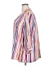 Investments 100% Polyester Stripes White 3/4 Sleeve Blouse Size 2X - photo 5