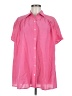 Rose & Crown Pink Short Sleeve Blouse Size M (estimated) - photo 1