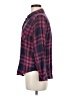 Rails 100% Rayon Plaid Burgundy Long Sleeve Button-Down Shirt Size M - photo 5
