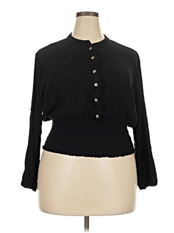 Truself Long Sleeve Blouse (view 1)