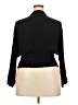 Truself 100% Rayon Black Long Sleeve Blouse Size 2X - photo 2