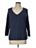 Liz Claiborne Blue Pullover Sweater Size L - photo 1