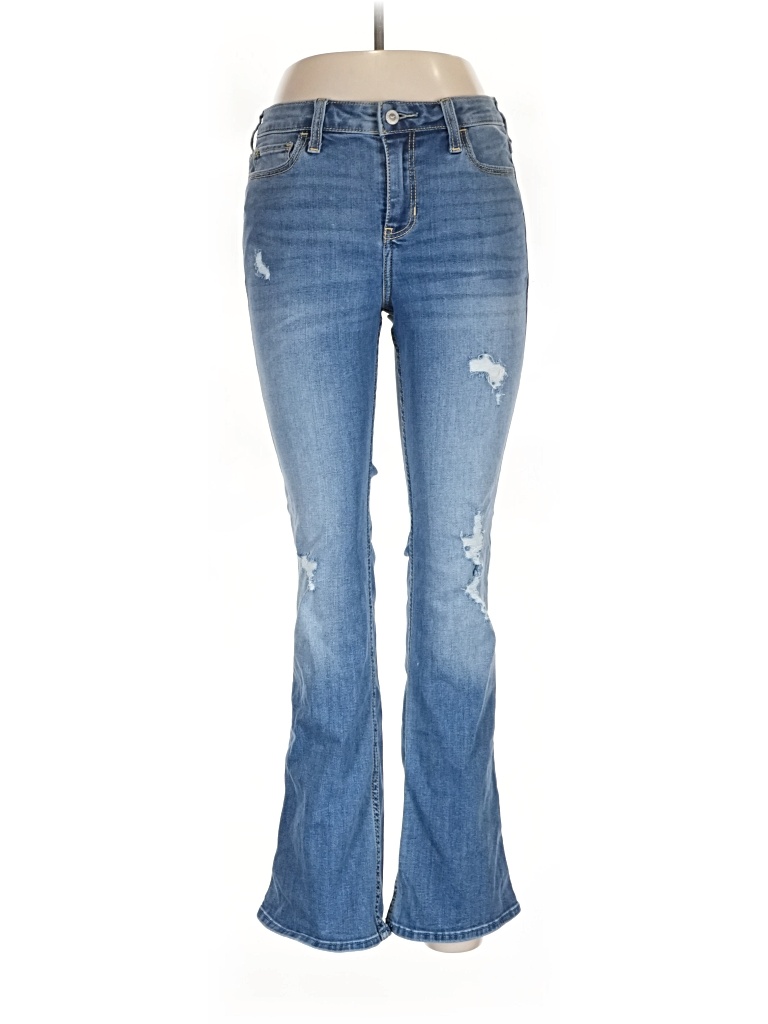 Pre-owned Hollister Jeans In Blue