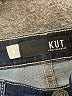 Kut from the Kloth Solid Blue Jeans Size 0 - photo 7