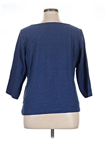 Liz Claiborne 3/4 Sleeve T-Shirt (view 2)