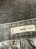 MNG Metallic Silver Jeans Size 2 - photo 7