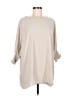 Unbranded 100% Polyester Tan 3/4 Sleeve Top Size M - photo 1