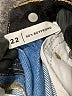 PacSun 100% Cotton Color Block Blue Jeans Size  22W - photo 7