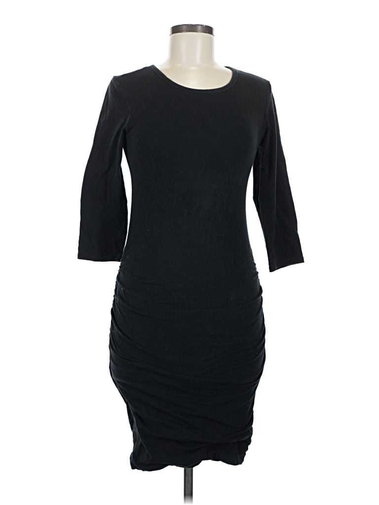 Pre-owned James Perse Casual Dress In Black