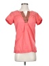 Eddie Bauer Pink Short Sleeve Blouse Size XS - photo 1