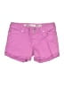 Express Jeans Solid Purple Shorts Size 4 - photo 1