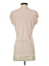 Bar III Pink Short Sleeve Top Size XS - photo 2
