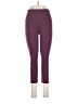 lucy Solid Purple Active Pants Size M - photo 1